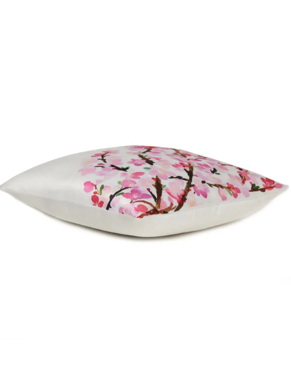 Oussum Cotton Cushion Cover Floral Printed Home Decor Pillow Cover Set of 2